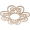 Ekena Millwork Cohen Wood Fretwork Pierced Ceiling Medallion, Alder, 30"OD x 10 1/4"ID x 3/8"T CMWP30X30X0375COAL - alternate 2